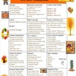 Preschool Fall and Thanksgiving Theme