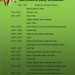 Sunflowers_Daily_Schedule