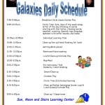 Galaxies Daily Schedule 2014