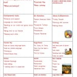 Twinkle Stars November Lesson Plans 2014