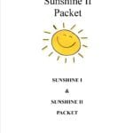 Sunshine Welcome packet October 2018